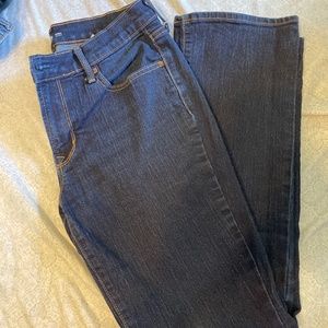 Curvy boot cut jeans
